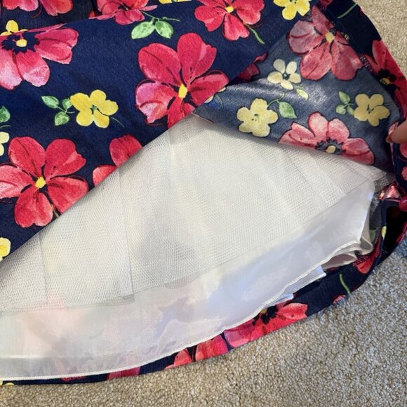 Cinderella Girls Dress 10 Spring Summer Sleeveless Tie Back Zipper Tulle Pretty - Picture 4 of 11